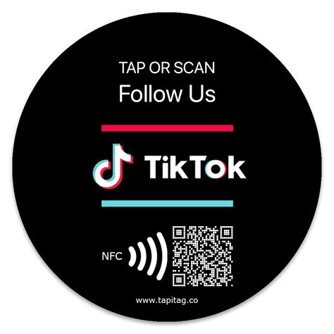 tiktok nfc tag|Boost Your TikTok with TAPiTAG.